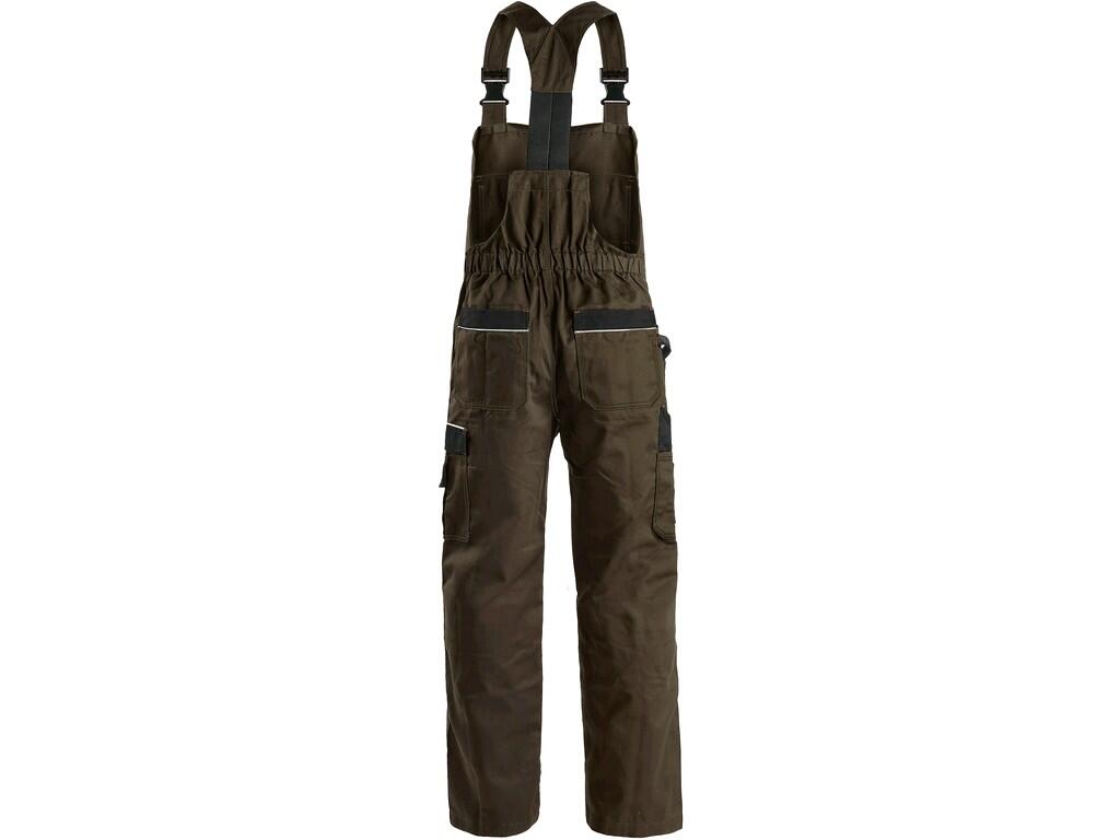 Záhradnícke nohavice CXS ORION KRYŠTOF, pánske, hnedo-čierne